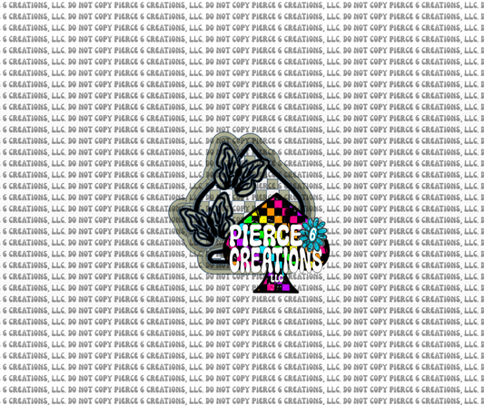 Butterfly Spade Mold