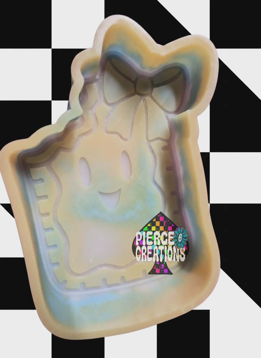 Toaster Pastry with Bow Mold