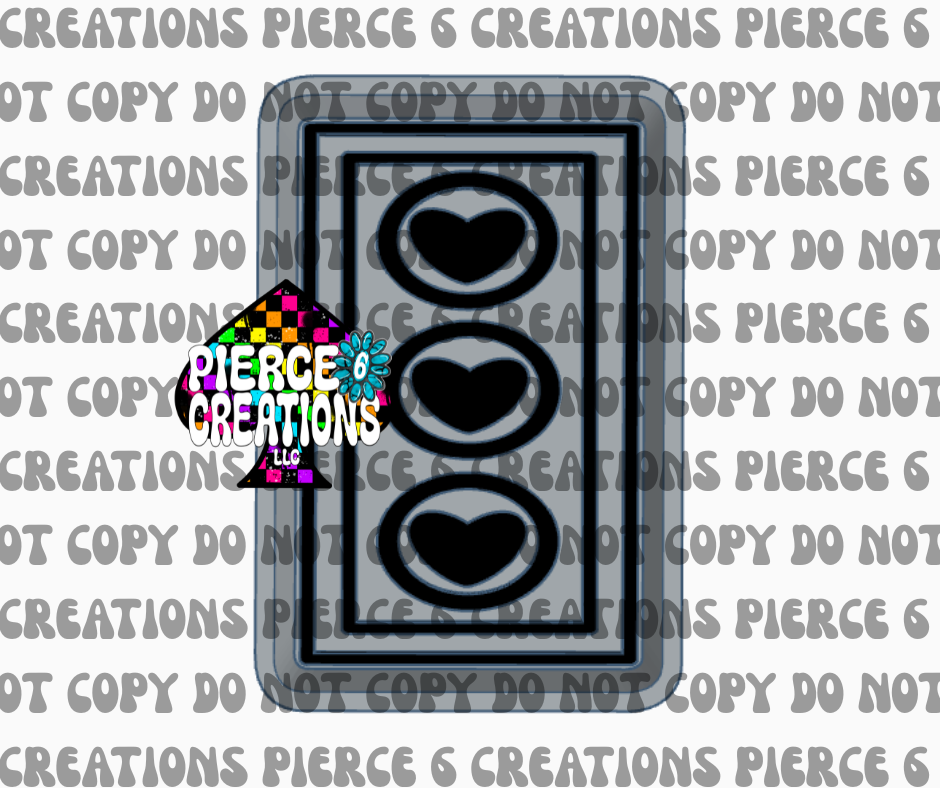 HEART STOP LIGHT MOLD