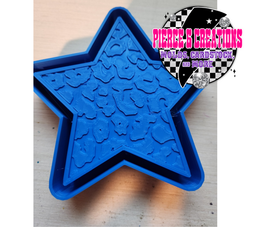 LEOPARD PRINT STAR MOLD