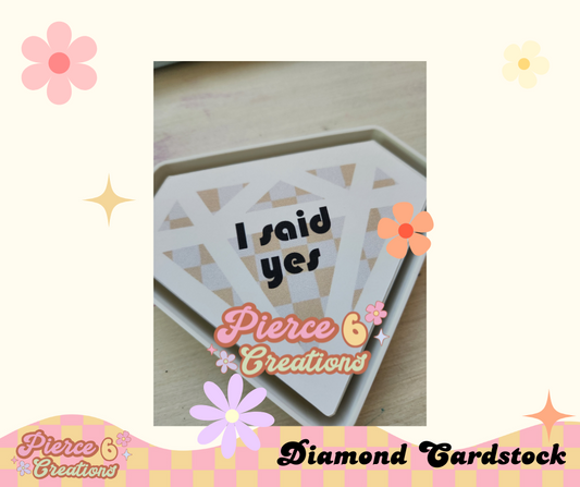 DIAMOND CARDSTOCK