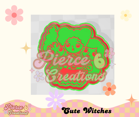 CUTE WITCHES MOLD