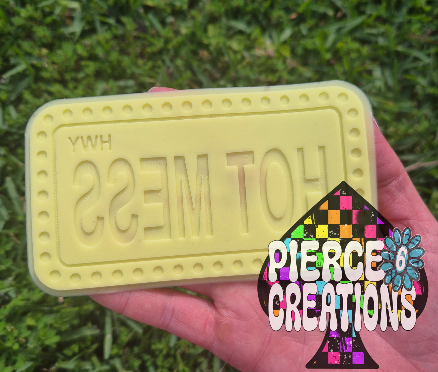 Street Sign/License Plate Mold & Inserts