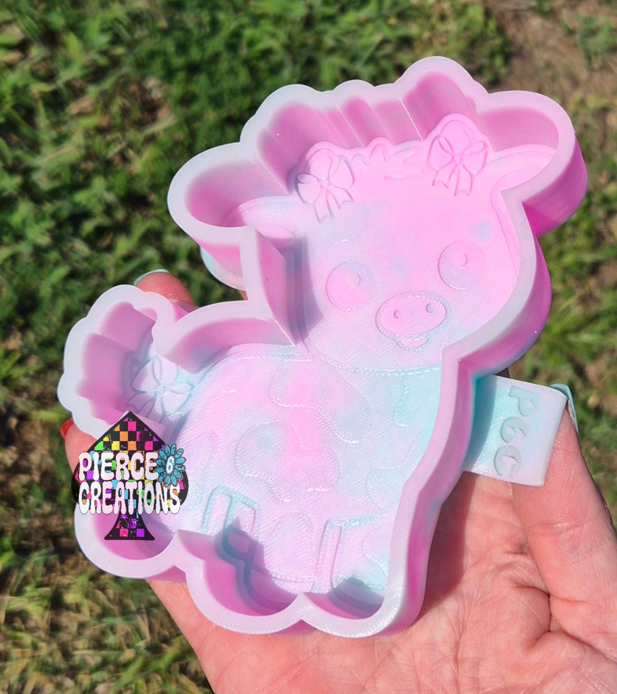 Cow with Bows Mold
