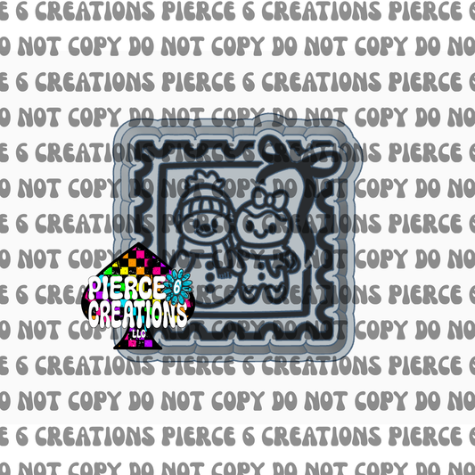 Snowman & Gingerbread Stamp Mold