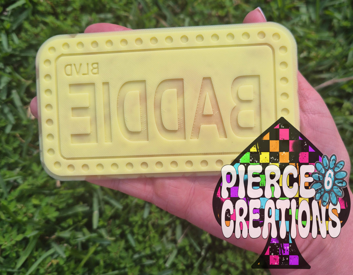Street Sign/License Plate Mold & Inserts