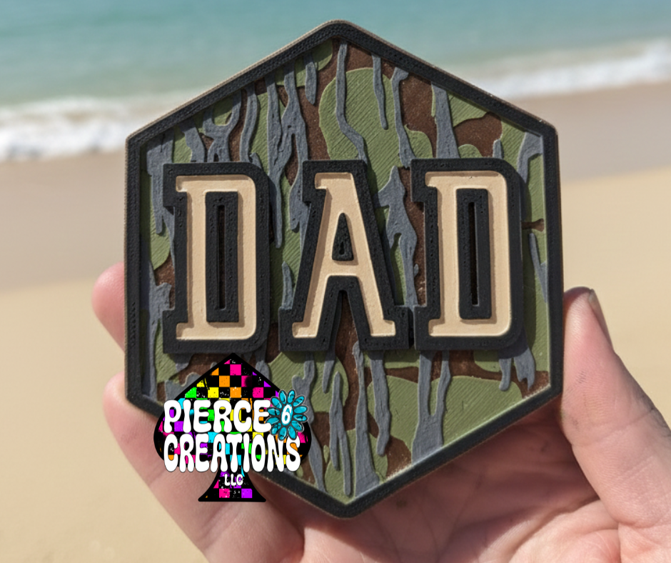 CAMO DAD MOLD