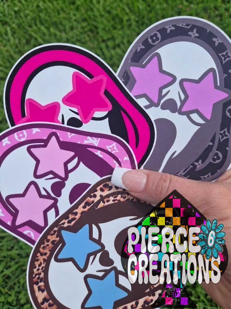 Star Eye Ghost Cardstock