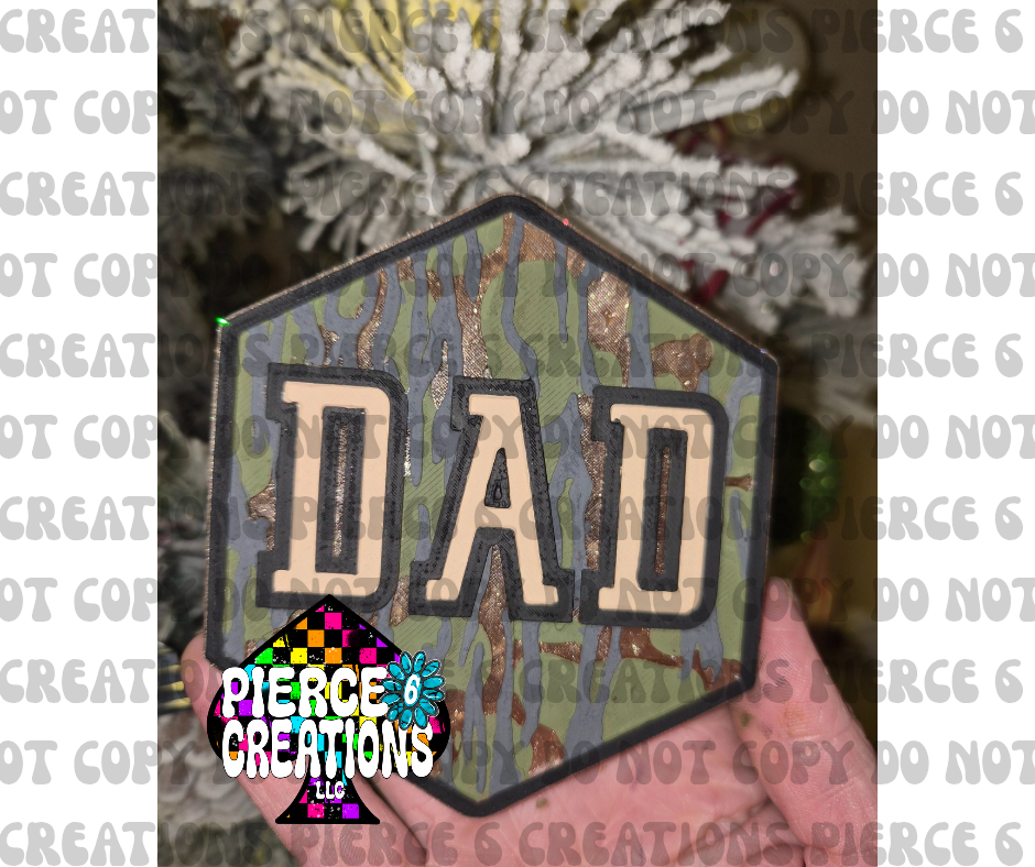 CAMO DAD MOLD