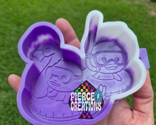 Ducklings In Float Mold